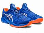 Asics corte ff 3 novak tenis atún azul blanco - Image 2