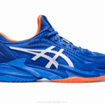 Asics corte ff 3 novak tenis atún azul blanco