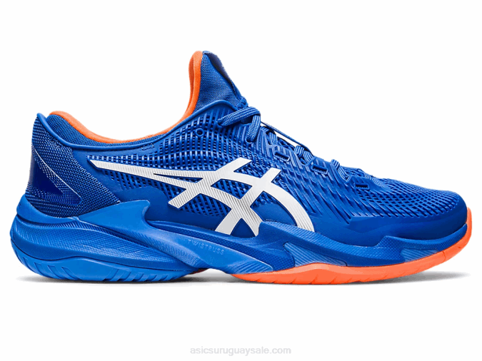Asics corte ff 3 novak tenis atún azul blanco - Image 1