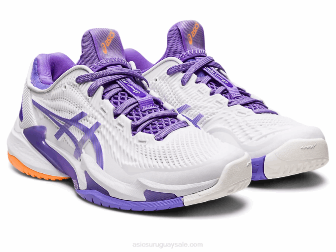 Asics Corte FF 3 Zapatillas Blanco Amatista Confort y Estilo - Image 2