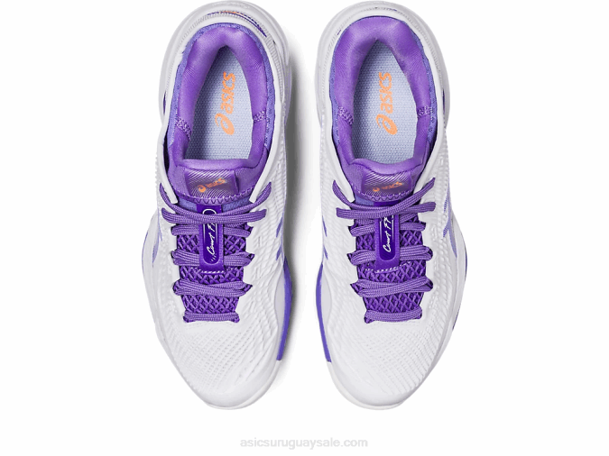 Asics Corte FF 3 Zapatillas Blanco Amatista Confort y Estilo - Image 6