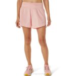 Asics corto rosa helada para mujeres 5.5in estilo y confort