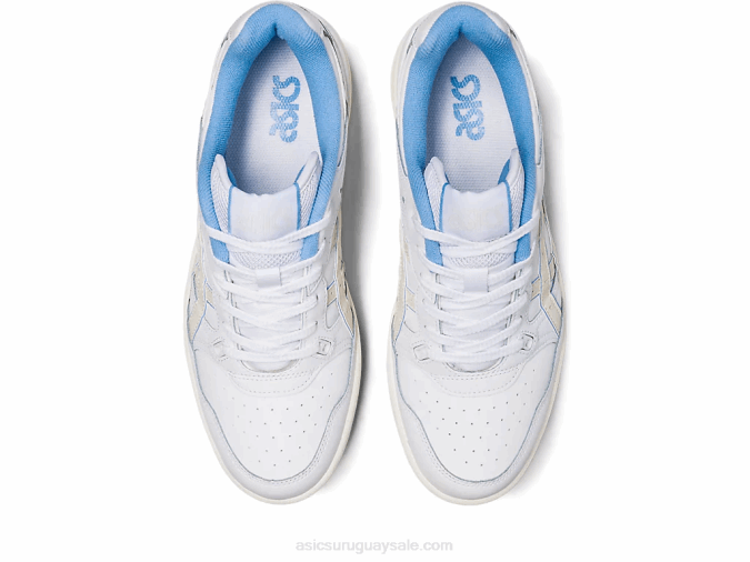 Asics crema blanca ex89 zapatillas deportivas confort y estilo - Image 6