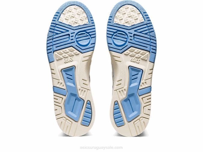 Asics crema blanca ex89 zapatillas deportivas confort y estilo - Image 7