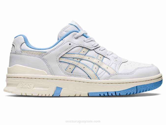 Asics crema blanca ex89 zapatillas deportivas confort y estilo - Image 1
