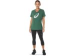 Asics Cuello en V Luces Navideñas Verde Mujer - Image 4