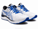 Asics cúmulo de gel 23 zapatillas blanco azul para correr - Image 2