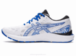 Asics cúmulo de gel 23 zapatillas blanco azul para correr - Image 4