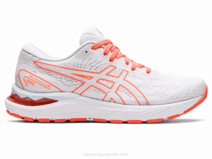 Asics cúmulo de gel 23 zapatillas cielo blanco confort y estilo