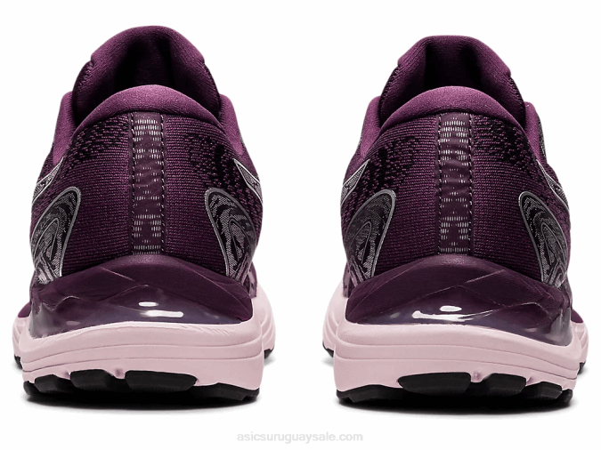 Asics cúmulo de gel 23 zapatillas ciruela profunda plata pura comodidad y estilo - Image 5
