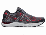 Asics cúmulo de gel 23 zapatillas deportivas gris portador