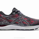 Asics cúmulo de gel 23 zapatillas deportivas gris portador