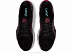 Asics cúmulo de gel 23 zapatillas deportivas negro rojo eléctrico - Image 6