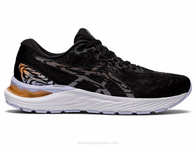 asics_cumulo_de_gel_23_zapatillas_melocoton_negro_estilo_y_confort.png Asics cúmulo de gel 23 zapatillas melocotón negro estilo y confort - Image 1