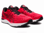 Asics cúmulo de gel 23 zapatillas rojas eléctricas y negras - Image 2