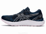 Asics cúmulo de gel 23 zapato deportivo azul francés plata - Image 4