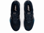 Asics cúmulo de gel 23 zapato deportivo azul francés plata - Image 6