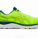 Asics cúmulo de gel 24 amarillo seguridad pino terciopelo rendimiento y comodidad