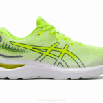 Asics Cúmulo de Gel 24 Zapatillas Amarillo Seguridad Pino Terciopelo