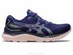 Asics cúmulo de gel 24 zapatillas azul índigo cielo confort y estilo