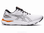 Asics cúmulo de gel 24 zapatillas blancas y grises