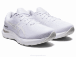 Asics cúmulo de gel 24 zapatillas deportivas blancas cómodas - Image 2