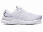 Asics cúmulo de gel 24 zapatillas deportivas blancas cómodas