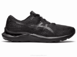 Asics cúmulo de gel 24 zapatillas deportivas negras