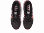 Asics cúmulo de gel 24 zapatillas negras y papaya - Image 6