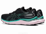 Asics cúmulo de gel 24 zapatillas negras y salvia - Image 3