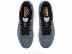 Asics cúmulo de gel 24 zapatillas negro y naranja impactantes - Image 6