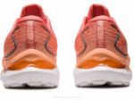 Asics cúmulo de gel 24 zapatillas papaya y blanco rendimiento deportivo - Image 5