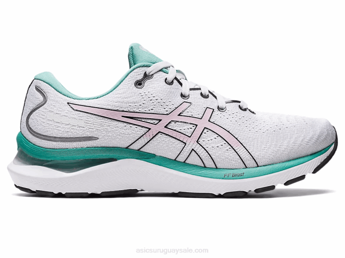 Asics cúmulo de gel 24 zapatillas polar rosa claro estilo y comodidad - Image 1
