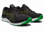 Asics cúmulo de gel 24 zapatillas ralladura lima negra - Image 2