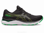 Asics cúmulo de gel 24 zapatillas ralladura lima negra