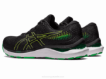 Asics cúmulo de gel 24 zapatillas ralladura lima negra - Image 3