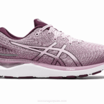 Asics cúmulo de gel 24 zapatillas rosa ciruela profunda