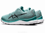 Asics cúmulo de gel 24 zapatillas verde oasis y negro - Image 3