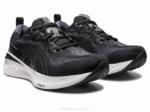 Asics cúmulo de gel 25 2LVJ2Asics negro gris zapatillas deportivas - Image 2