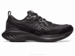 Asics Cúmulo de Gel 25 Zapatillas Negras y Bronce