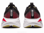 Asics cúmulo de gel 25 zapatillas negro rojo eléctrico rendimiento - Image 5