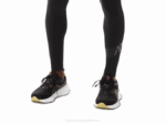 Asics cúmulo de gel 25 zapatillas negro rojo eléctrico rendimiento - Image 8
