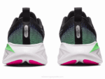 Asics cúmulo de gel negro rosa para correr - Image 5