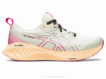 Asics cúmulo de gel verde rosa susurro estilo deportivo