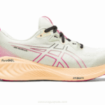 Asics cúmulo de gel verde rosa susurro estilo deportivo
