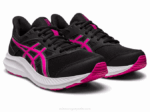 Asics Delirio Negro Rosa Zapatillas Deportivas Ultra Cómodas - Image 2