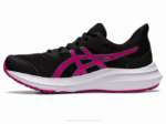 Asics Delirio Negro Rosa Zapatillas Deportivas Ultra Cómodas - Image 4
