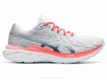 Asics dinablasto 2 zapatillas blancas azules para correr