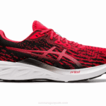 Asics dinablasto 2 Zapatillas Rojas Eléctricas y Negras