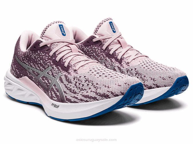 Asics dinablasto 2 zapatillas rosa plata para correr - Image 2